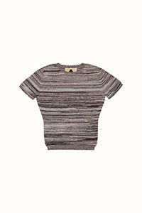 Fruit Openwork Baby Tee in Studio Blend III