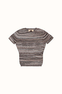 Stars Openwork Baby Tee in Studio Blend III
