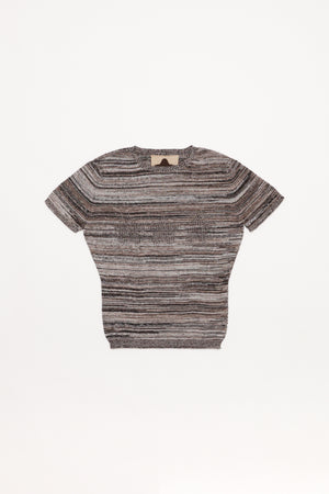 Stars Openwork Baby Tee in Studio Blend III